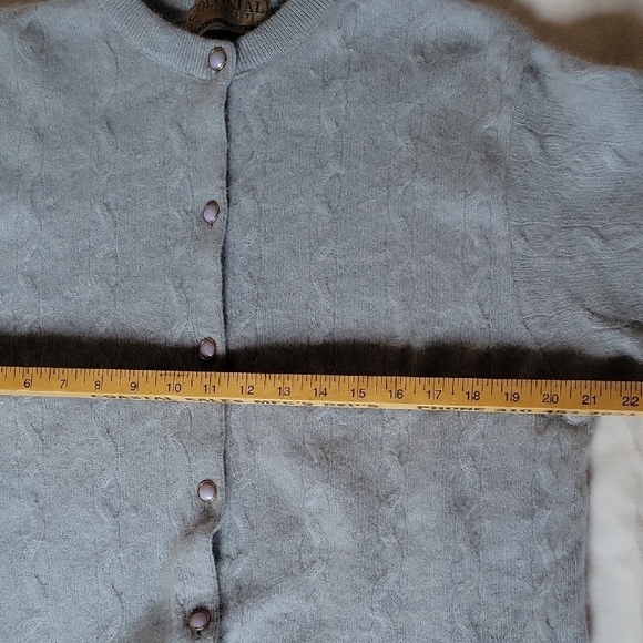 Colonial Consepts New Zeland Wool Angora Women's Light Blue Sweater Size XL - Picture 4 of 8